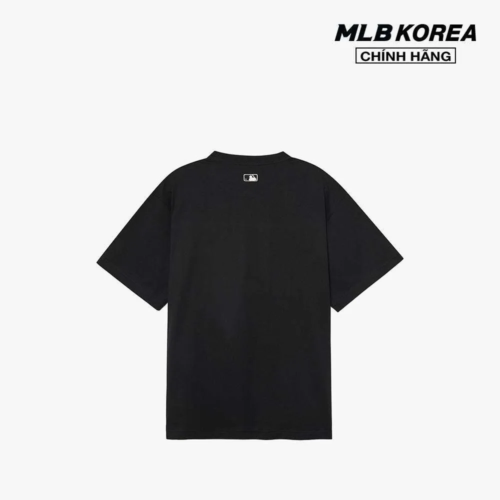 Ảnh MLB - Áo thun unisex cổ tròn tay ngắn trẻ trung 3ATSE0234-50BKS 1