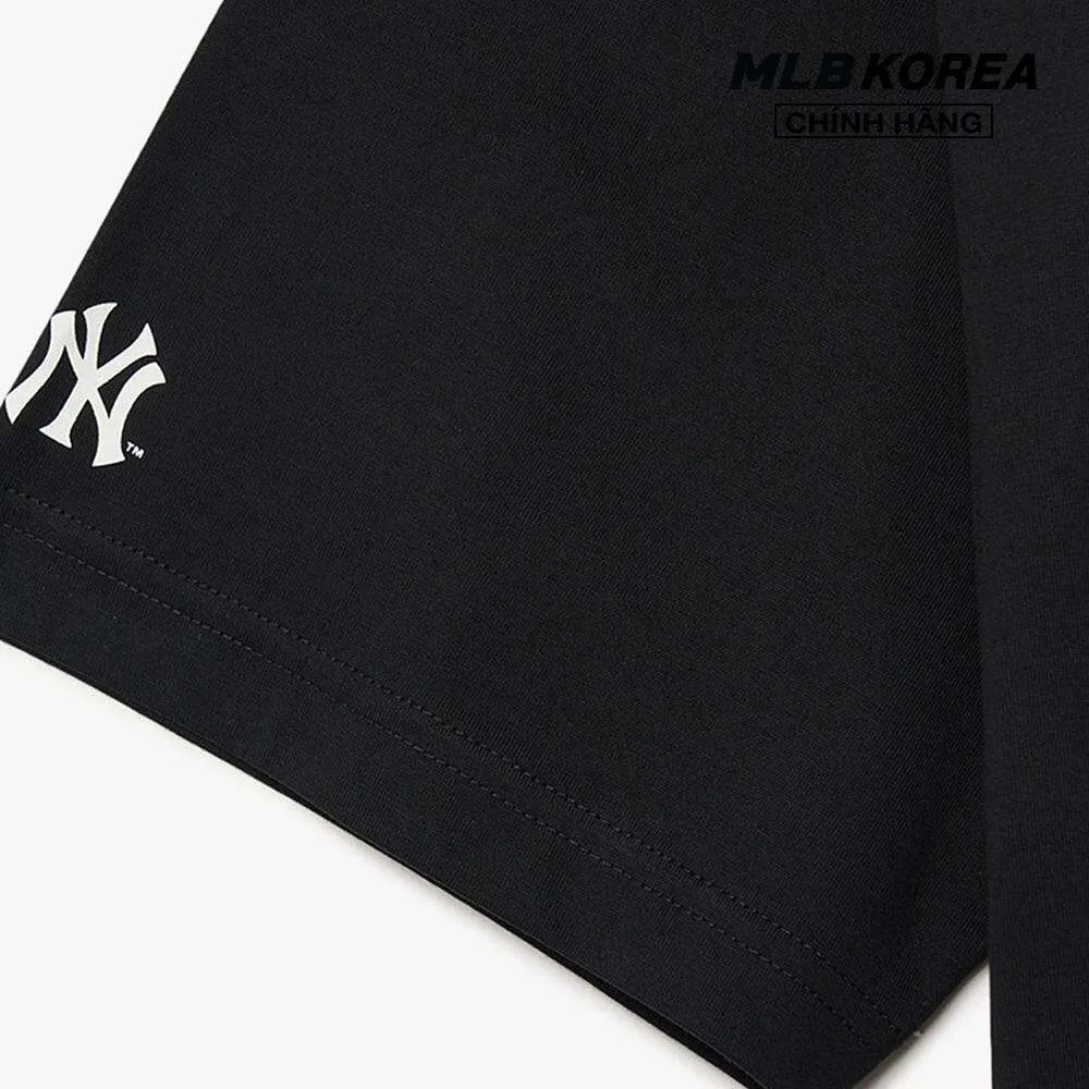 Ảnh MLB - Áo thun unisex cổ tròn tay ngắn trẻ trung 3ATSE0234-50BKS 3