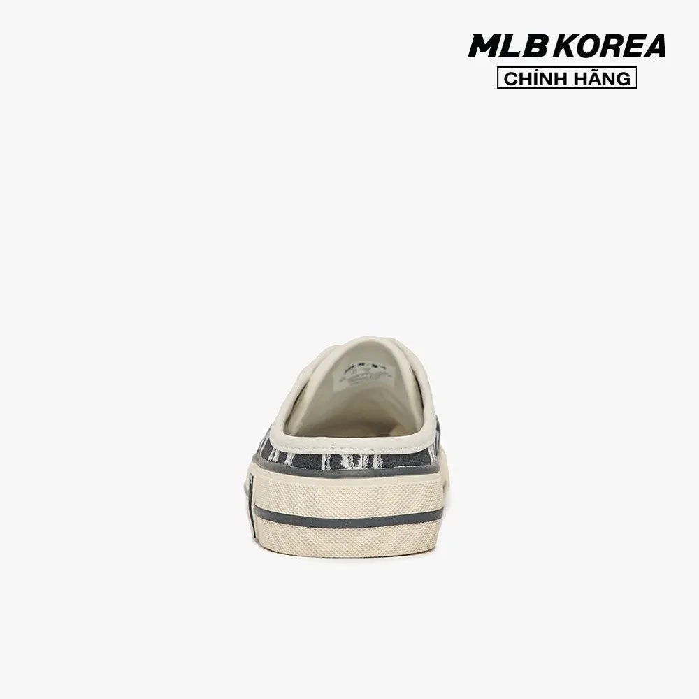 Ảnh MLB - Giày mules unisex đế bệt thời trang Monogram 3AMUPBM3N-50BKS 1