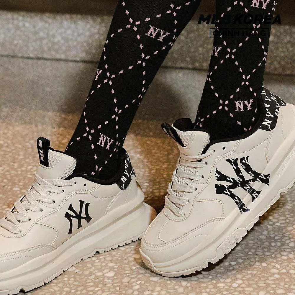 Ảnh MLB - Giày sneakers unisex cổ thấp Chunky Runner Basic 3ASHCRB3N-50CRS 3