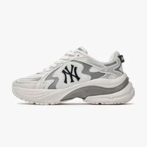 Ảnh MLB - Giày sneakers unisex cổ thấp Curve Runner 3ARNSPL4N-50WHS 1