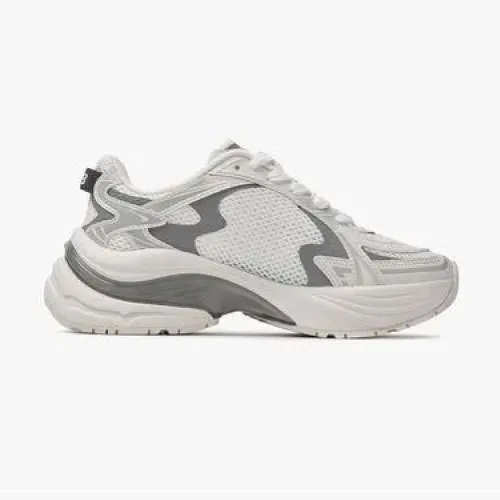 Ảnh MLB - Giày sneakers unisex cổ thấp Curve Runner 3ARNSPL4N-50WHS 3
