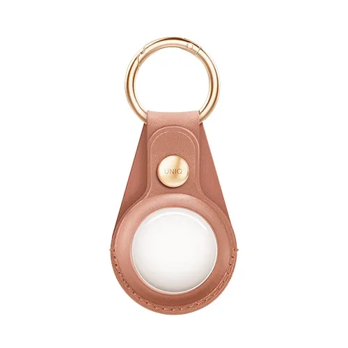 Ảnh Móc Chìa Khóa Kèm Ốp Da Bảo Vệ AirTag Cao Cấp UNIQ - Hàng Chính Hãng 2