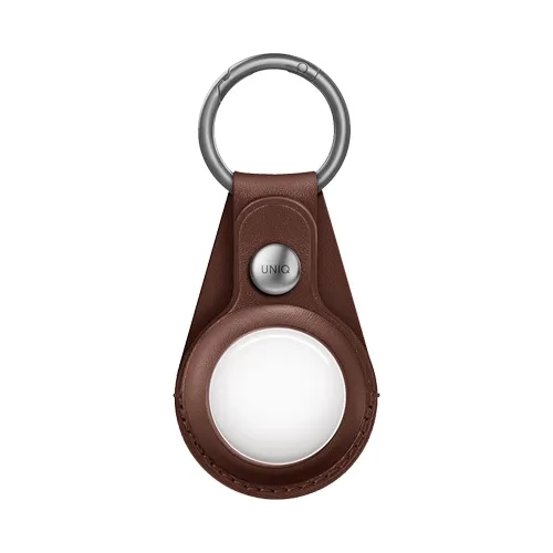 Ảnh Móc Chìa Khóa Kèm Ốp Da Bảo Vệ AirTag Cao Cấp UNIQ - Hàng Chính Hãng 4