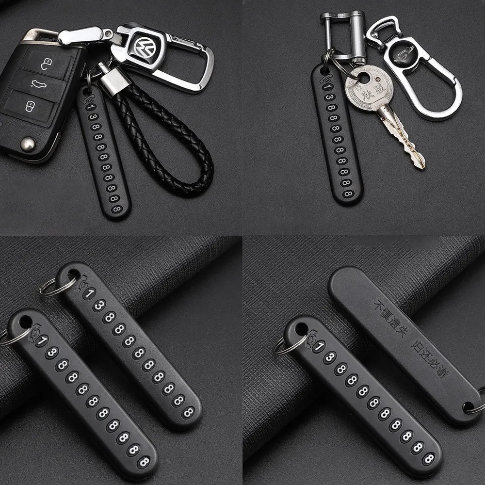 Ảnh Móc Khóa Số Điện Thoại Chống Thất Lạc chìa khóa xe máy oto Tâm Luân 1
