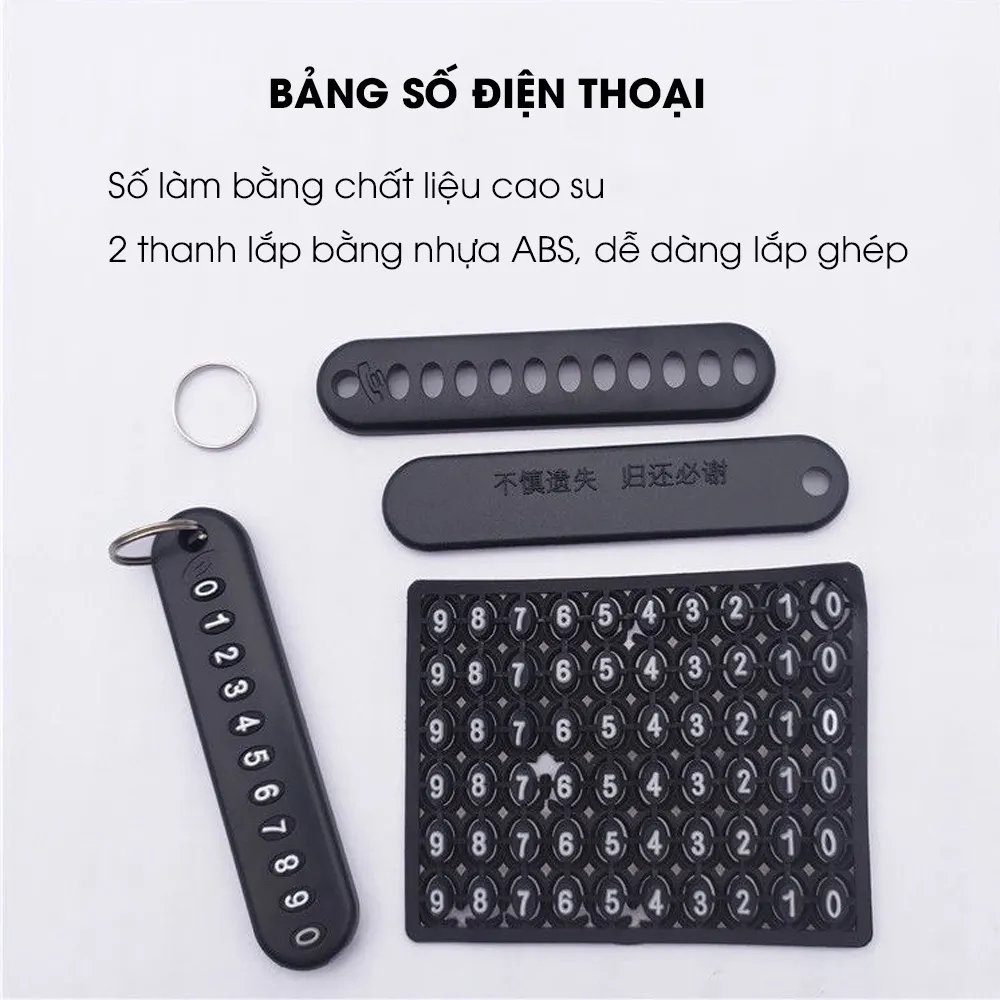 Ảnh Móc Khóa Số Điện Thoại Chống Thất Lạc chìa khóa xe máy oto Tâm Luân 2