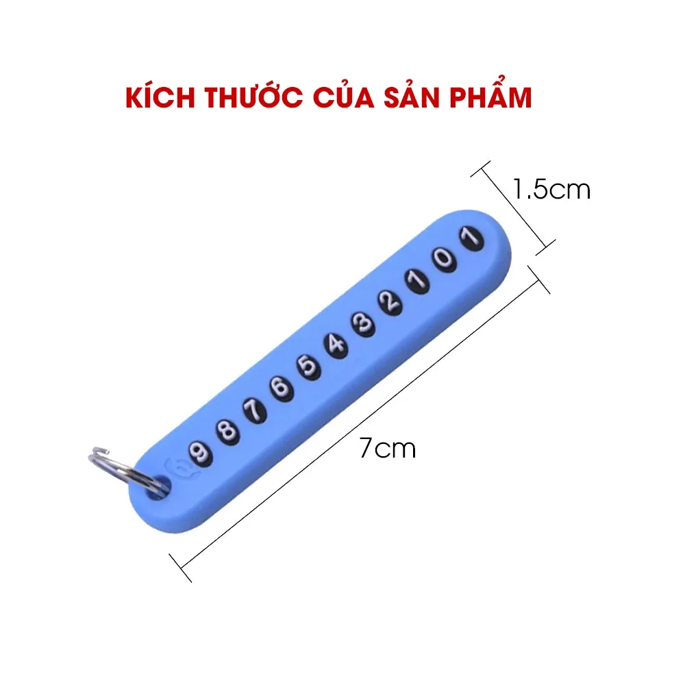 Ảnh Móc Khóa Số Điện Thoại Chống Thất Lạc chìa khóa xe máy oto Tâm Luân 4