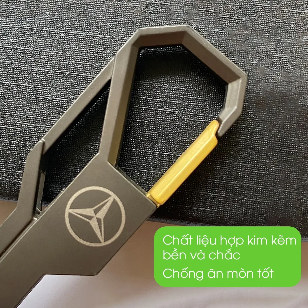 Ảnh Móc khóa xe máy ô tô đẹp chất liệu inox chốt cài lưng quần thời trang Tâm Luân phụ kiện ô tô 3