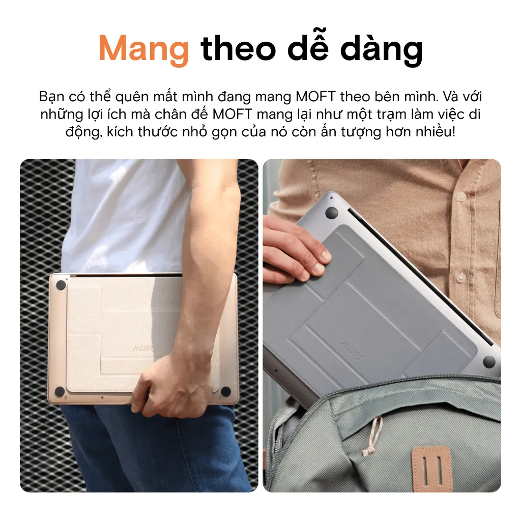 Ảnh MOFT Adhesive Laptop Stand Giá Đỡ Tản Nhiệt MOFT Cho Laptop Thế Hệ 2 11.6 "- 15.6" 3