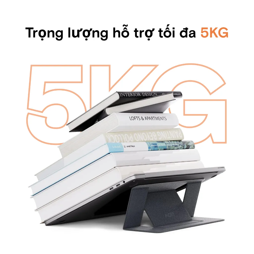 Ảnh MOFT Adhesive Laptop Stand Giá Đỡ Tản Nhiệt MOFT Cho Laptop Thế Hệ 2 11.6 "- 15.6" 4