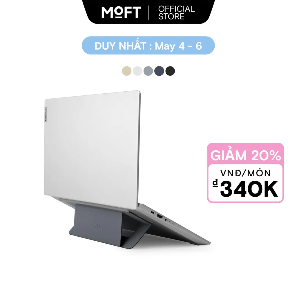 Ảnh MOFT Airflow Laptop Stand Giá Đỡ Tản Nhiệt Laptop 11.6 Inch-16inches Không Cặn Có Thể Tái Sử Dụng 1