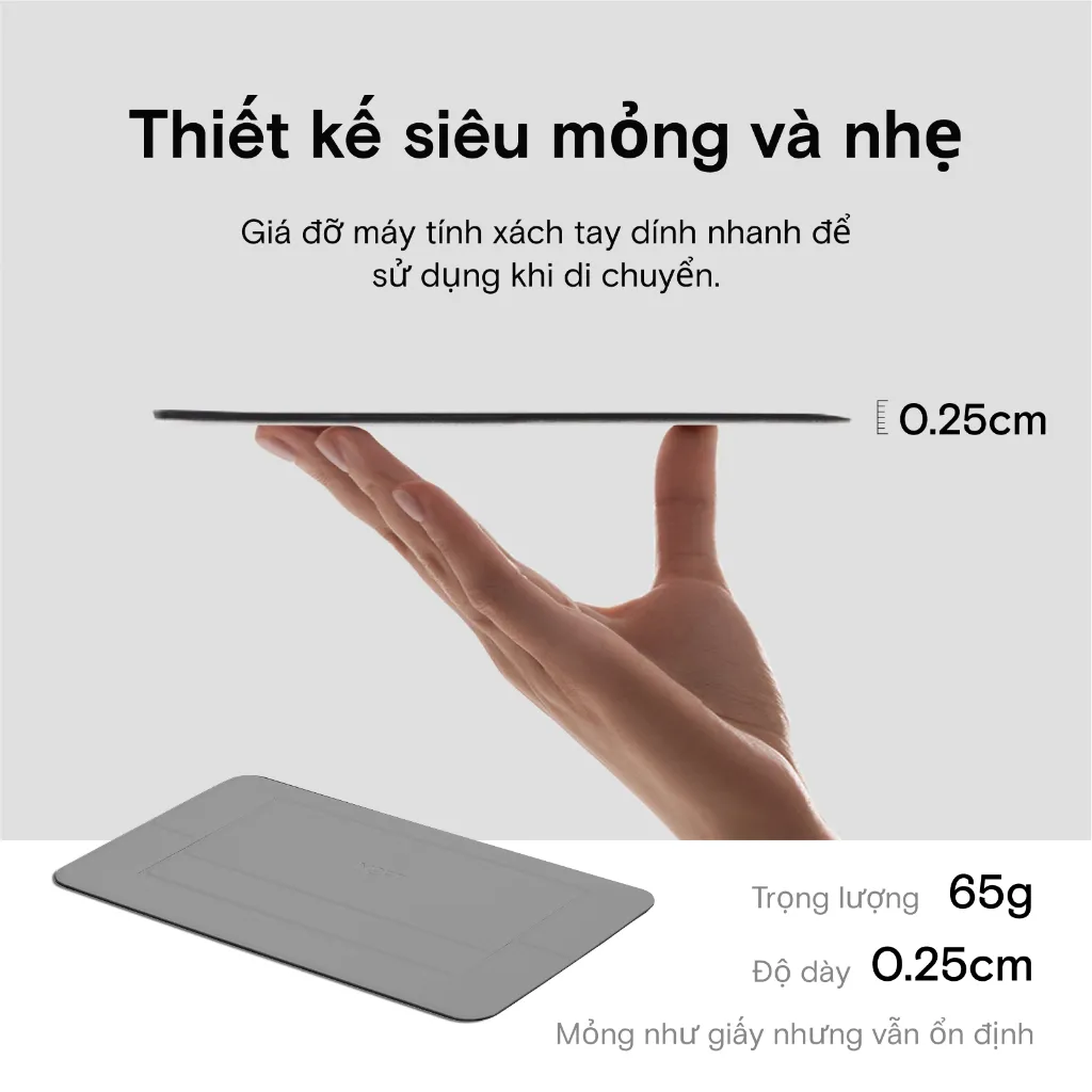Ảnh MOFT Airflow Laptop Stand Giá Đỡ Tản Nhiệt Laptop 11.6 Inch-16inches Không Cặn Có Thể Tái Sử Dụng 2