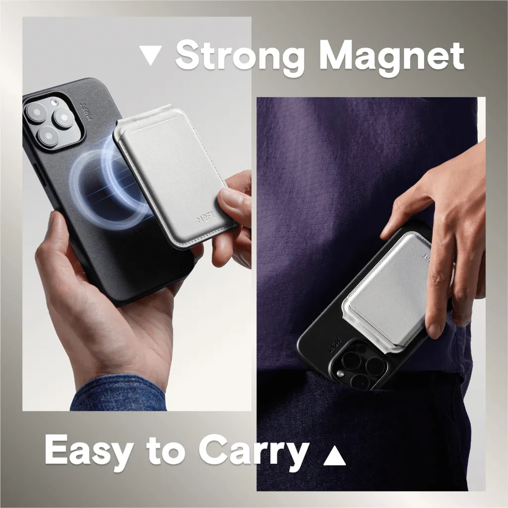 Ảnh MOFT Flash Phone Stand Wallet Ví đựng thẻ kiêm giá đỡ  gắn lưng điện thoại thích hợp cho Iphone 15 14 13 13 Pro13 Pro Max 12 Pro 12Pro Max 2
