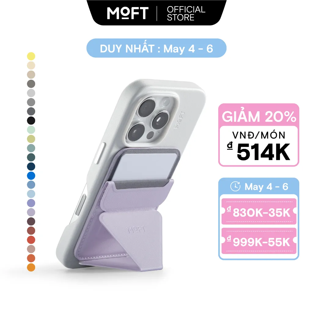 Đánh Giá MOFT MOVAS™ Ví Magnetic Giá đỡ điện thoại: Đa Năng & Phong Cách Cho iPhone/Android