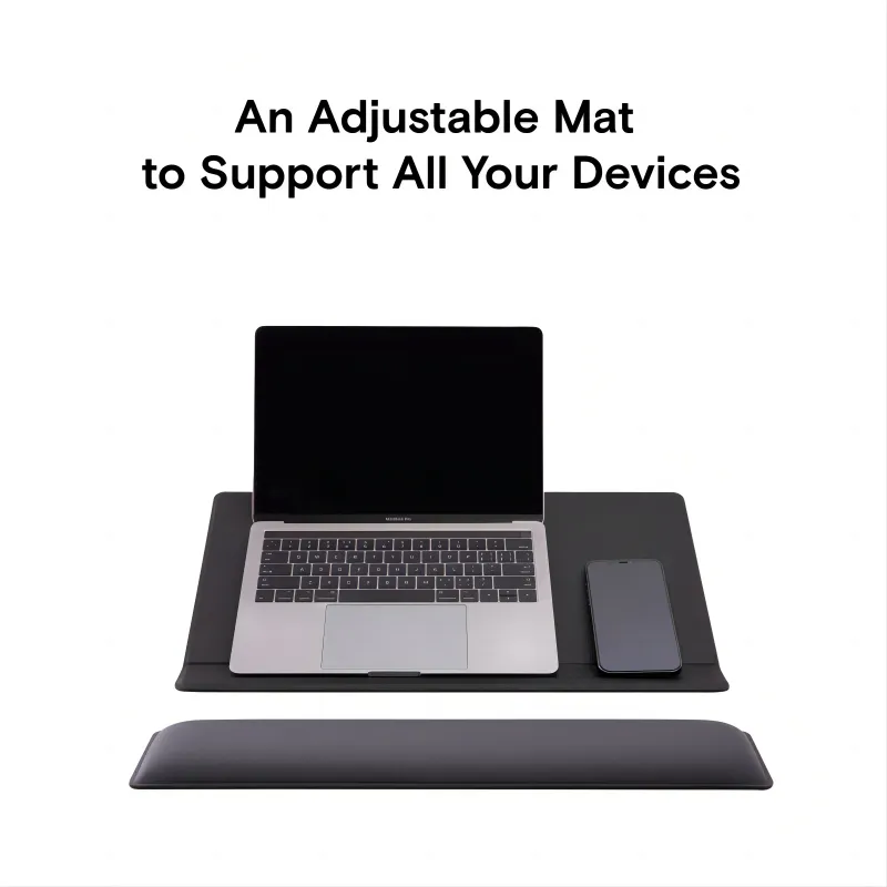 Ảnh MOFT Multi Functional Desk Mat Giá Đỡ Máy Tính Bảng Bằng Da pu Nhiều Góc Chống Nước Đa Năng 2