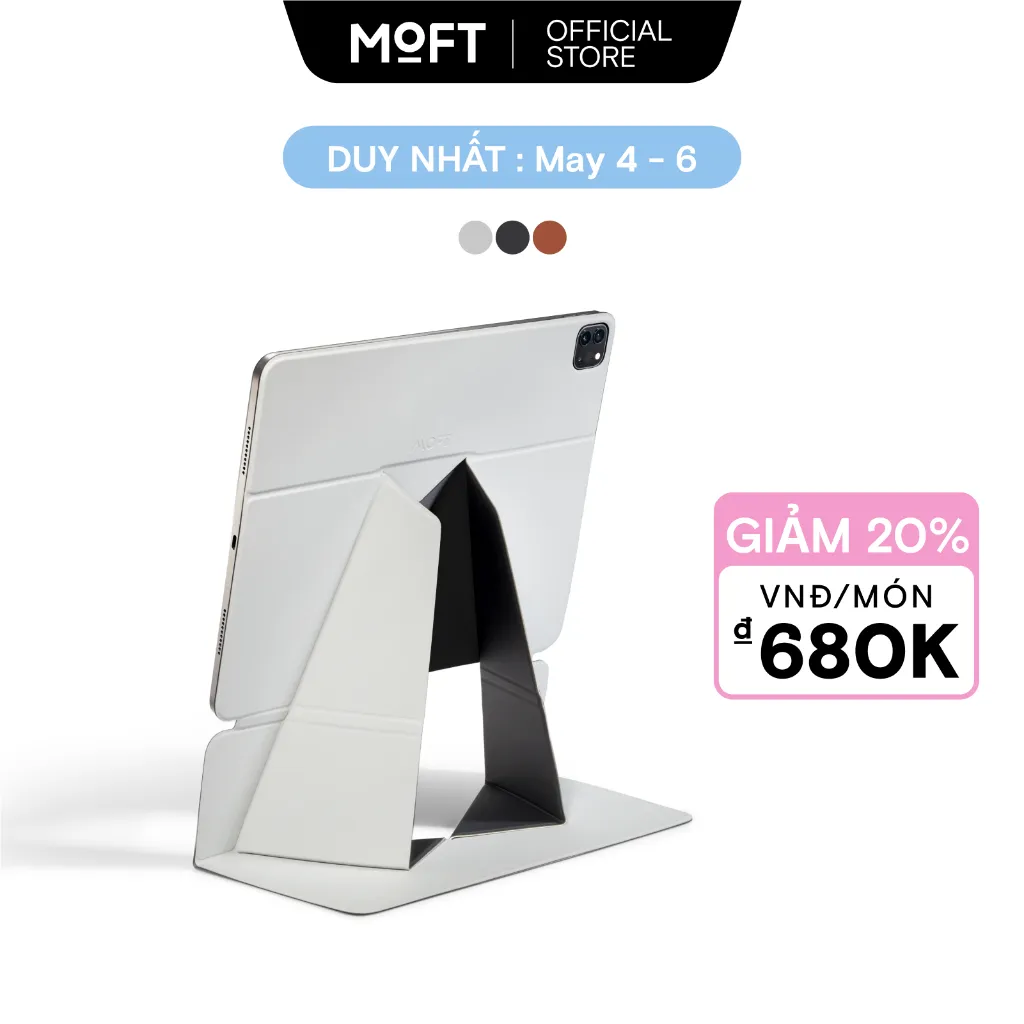 Ảnh MOFT Snap Float Folio for iPads ao da máy tính bảng MOFT có nhiều góc nhìn tự động mở/ khóa thích hợp cho Pro 11 "2022-2018 / Air 2022 / 2020) 1