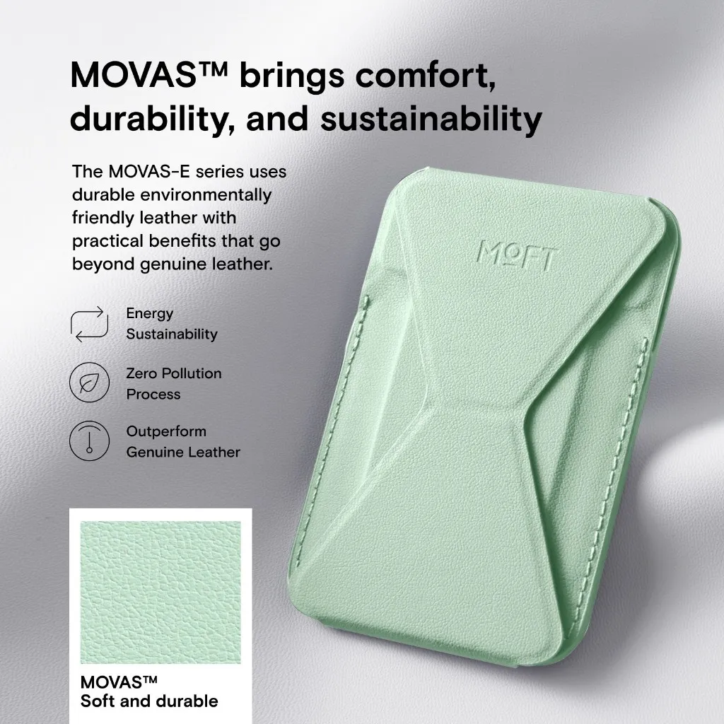 Ảnh Moft Snap on Phone Stand Wallet MOVASTM - Ví từ tính Tương thích với dòng iPhone 12 / 13 / 14 / 15 / 16 3