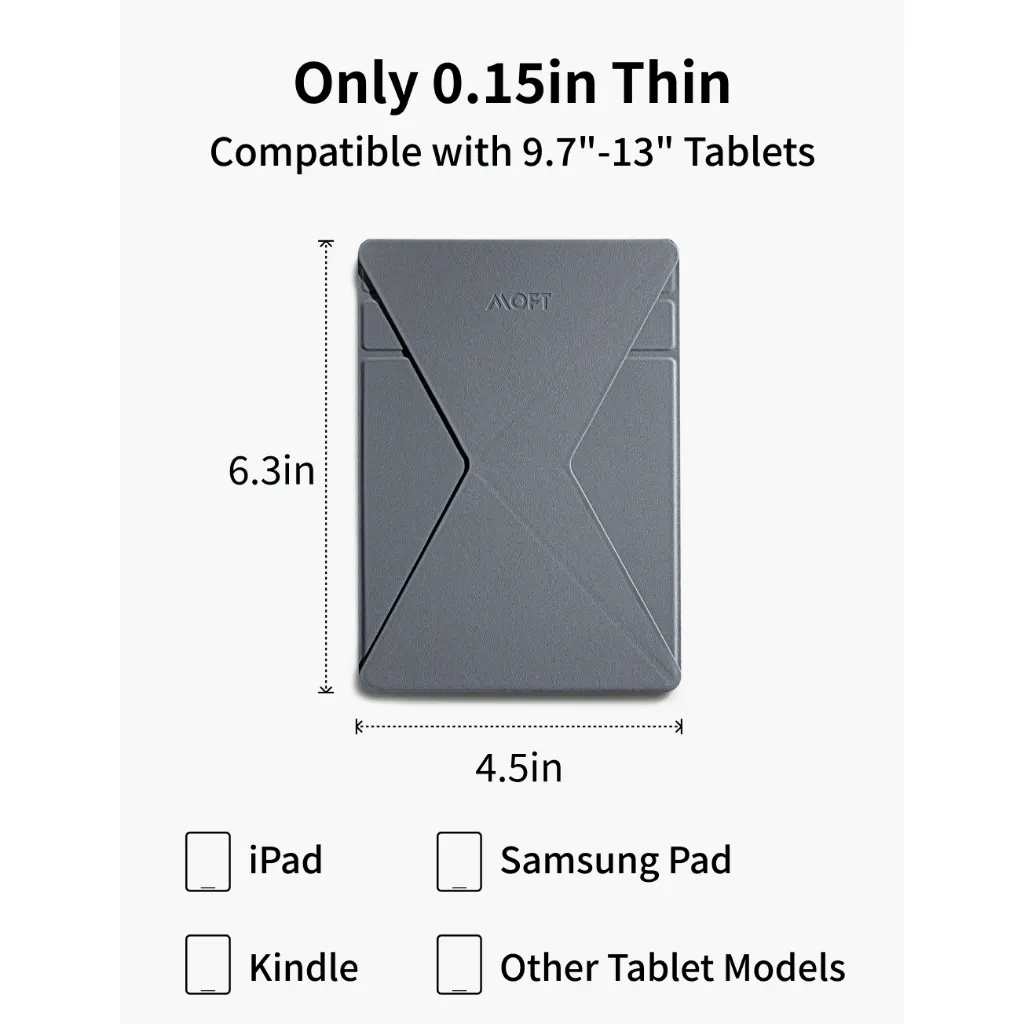 Ảnh MOFT SnapTablet Stand Giá đỡ máy tính bảng  có thể tháo rời với bàn phím ma thuật điều chỉnh siêu mỏng 2