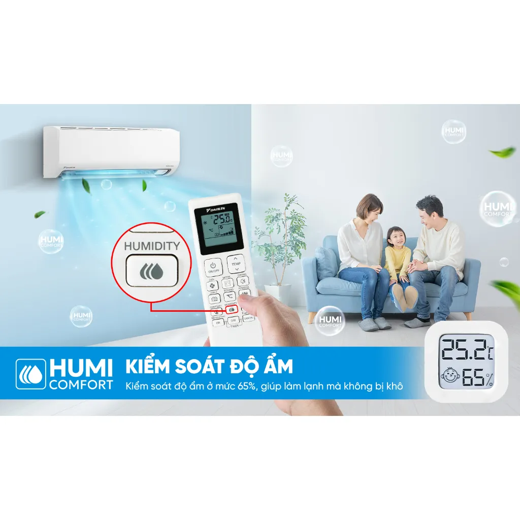 Ảnh MỚI 2025 - Máy Lạnh Daikin Inverter 1 chiều FTKB50ZVMV 2HP 18000BTU 4