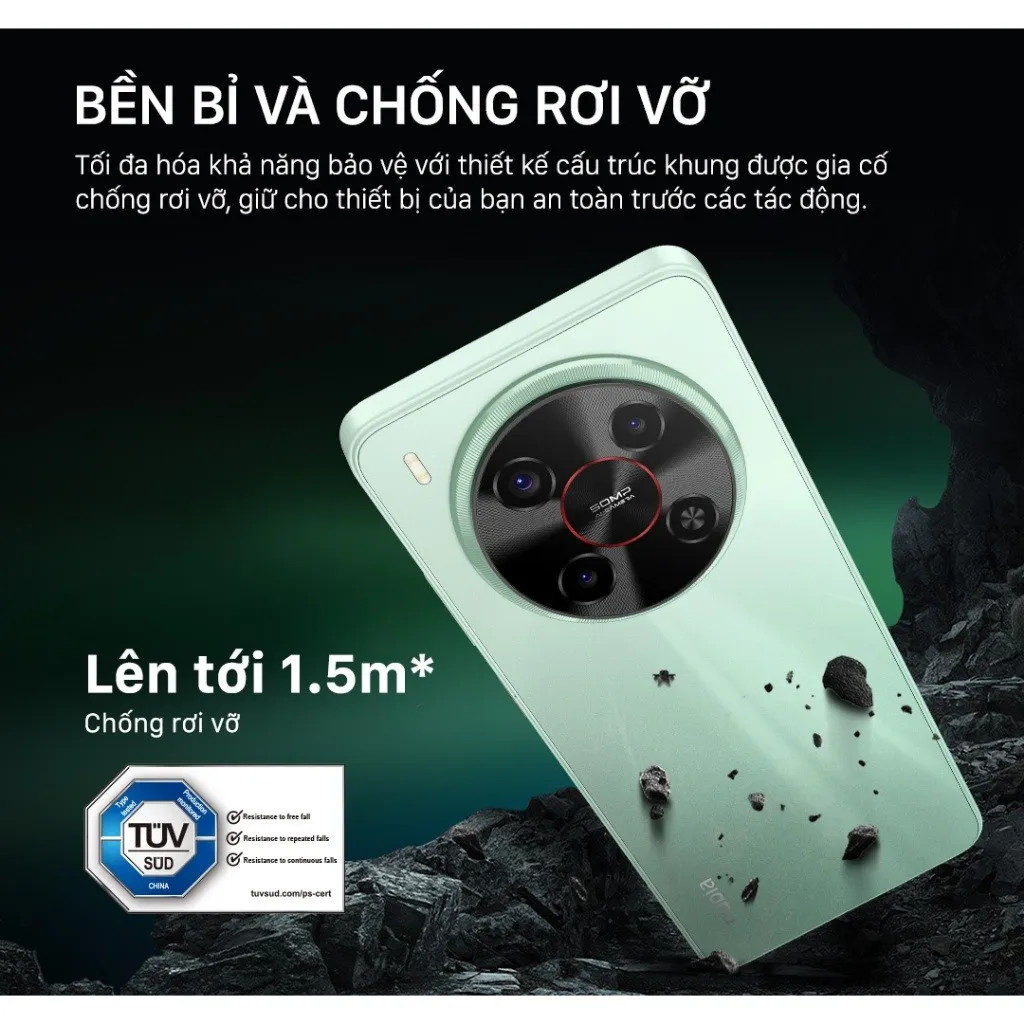 Ảnh [MỚI] Điện thoại Nubia V70 Max 12(6+6)GB/128GB I Pin 6000mAh I 6.9"120Hz I Chống rơi vỡ* 2