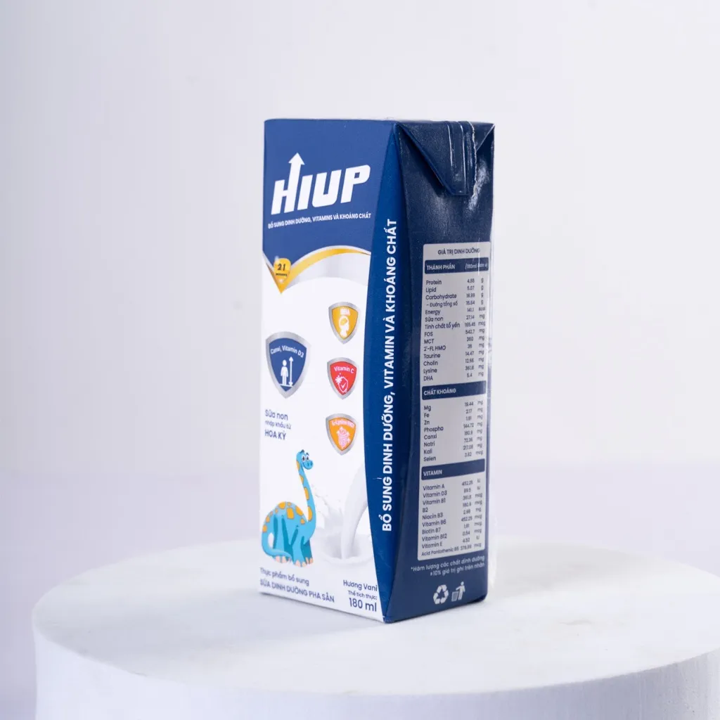 Ảnh Một thùng 48 hộp Thực phẩm dinh dưỡng dạng nước ( 180ml ) tăng chiều cao cho bé từ 2 - 15 tuổi 4