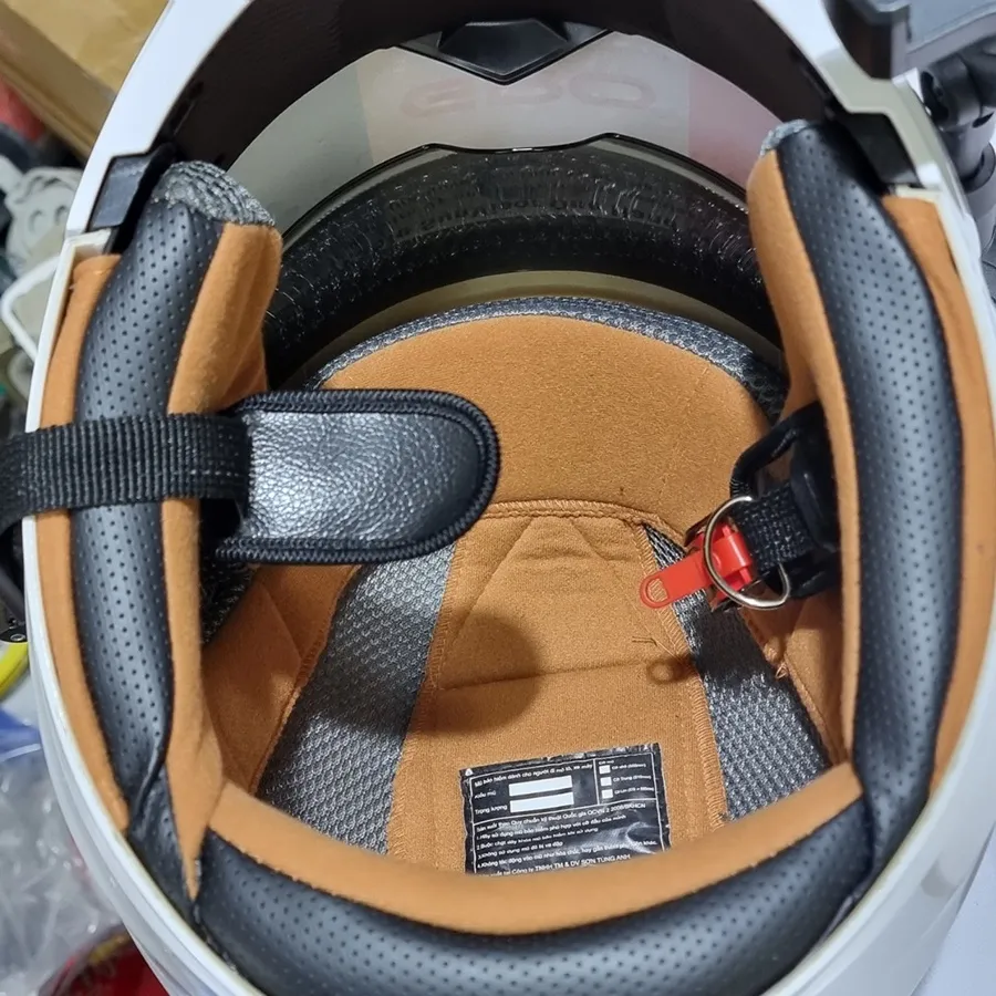 Ảnh Mũ bảo hiểm FullFace GRO HELMET ST26 chuyên phượt 2 kính, an toàn, hiện đại, Freesize vòng đầu từ 56-59cm 2
