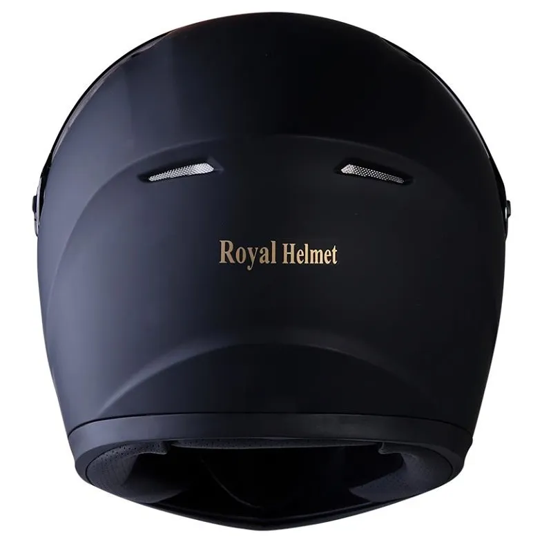 Ảnh Mũ bảo hiểm Royal M136 - Asia MT136 - Đen nhám kính khói - Hàng Chính hãng - Bảo Hành 12 tháng 1