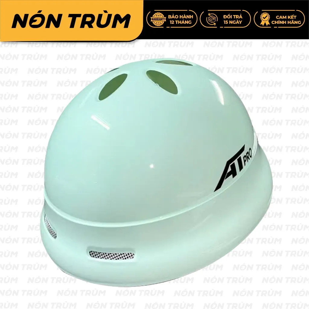 Ảnh Mũ bảo hiểm thể thao tai bèo chính hãng tặng tai mèo tai gấu siêu nhẹ thời trang 4