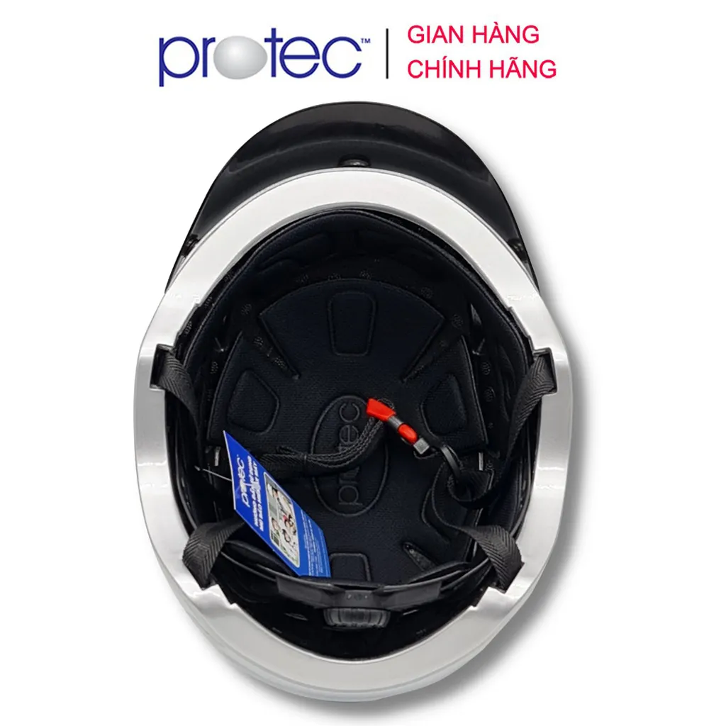 Ảnh Mũ bảo hiểm thời trang siêu nhẹ Protec IM01, nặng chỉ 415g, mẫu mới, an toàn gấp bội 4
