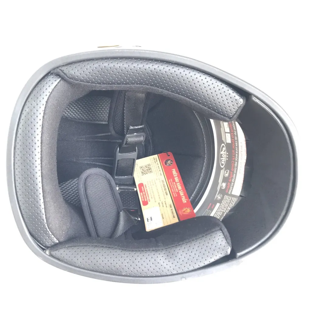 Ảnh Mũ bảo hiểm trùm đâu kính chống lóa Asia MT120 bảo hành 12 tháng - Size đầu 57-59cm 3
