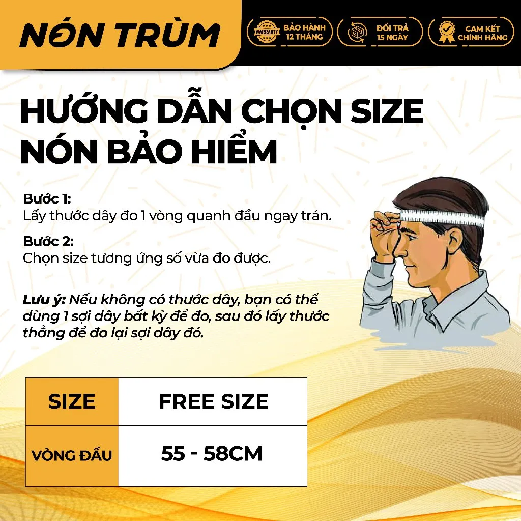 Ảnh Mũ bảo hiểm xe máy 1/2 Rona haly luxury kèm kính phi công đồng chính hãng đi xe máy tại Nón Trùm 4