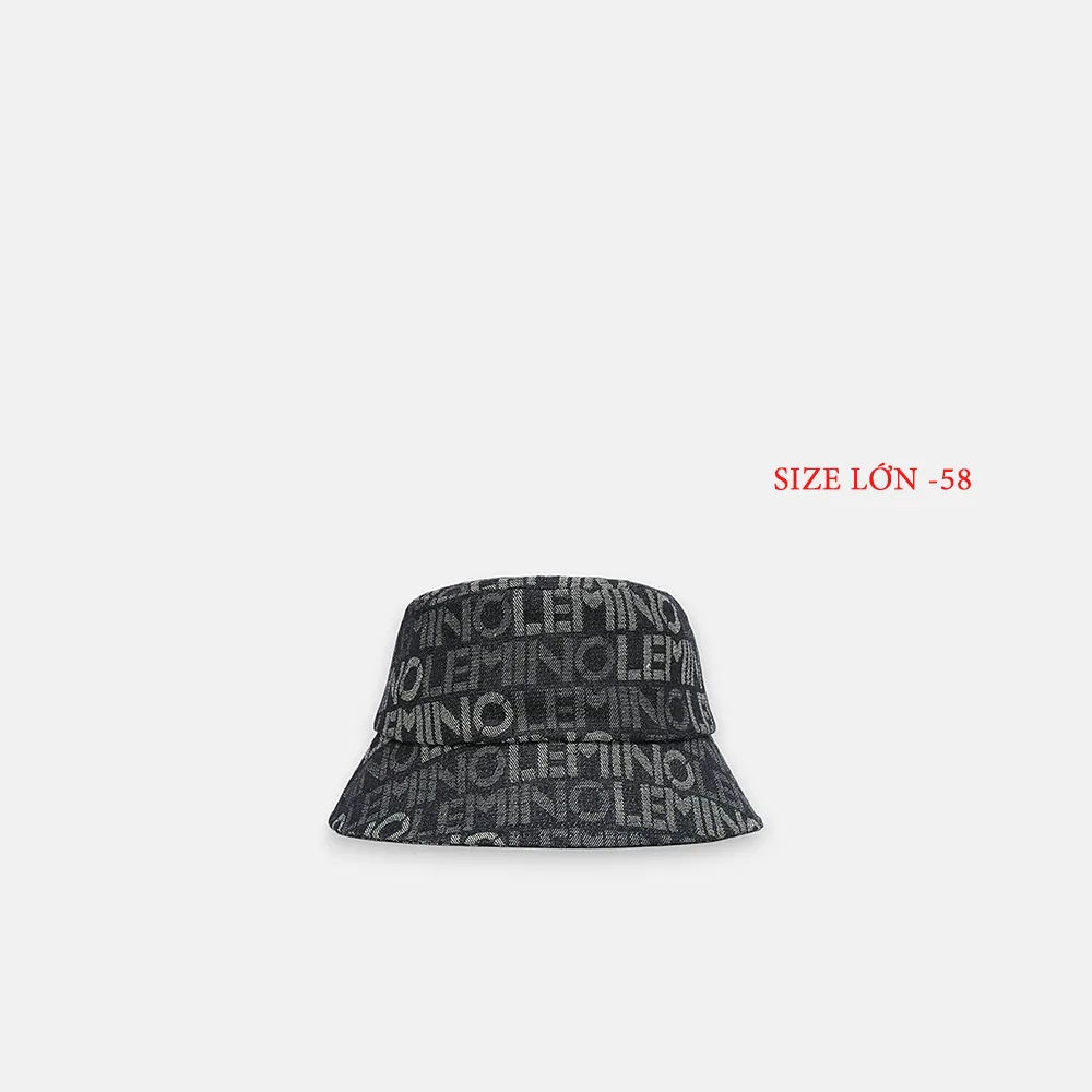 Ảnh Mũ Bucket Lemino Monogram Denim LE8605 2