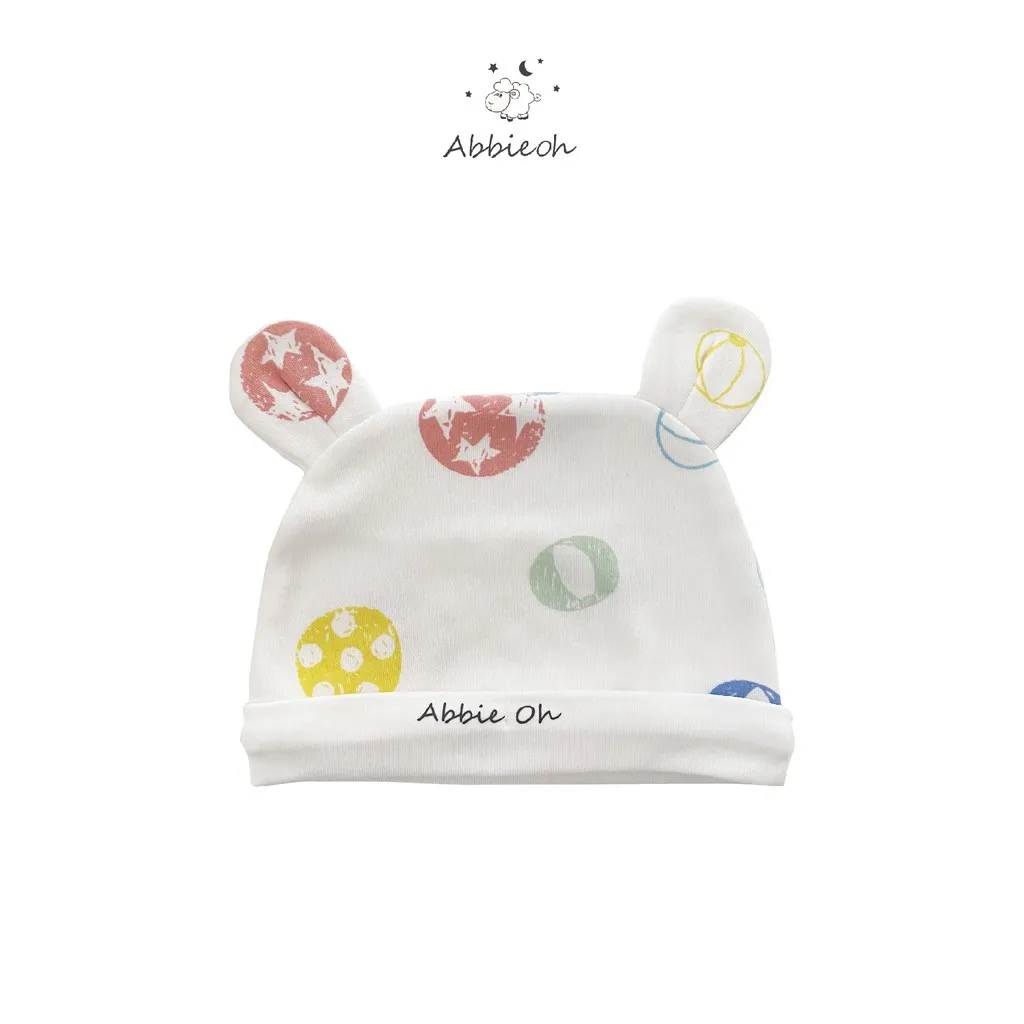 Ảnh Mũ Cotton AbbieOh Cho Bé Sơ Sinh Abbieoh MU020 1