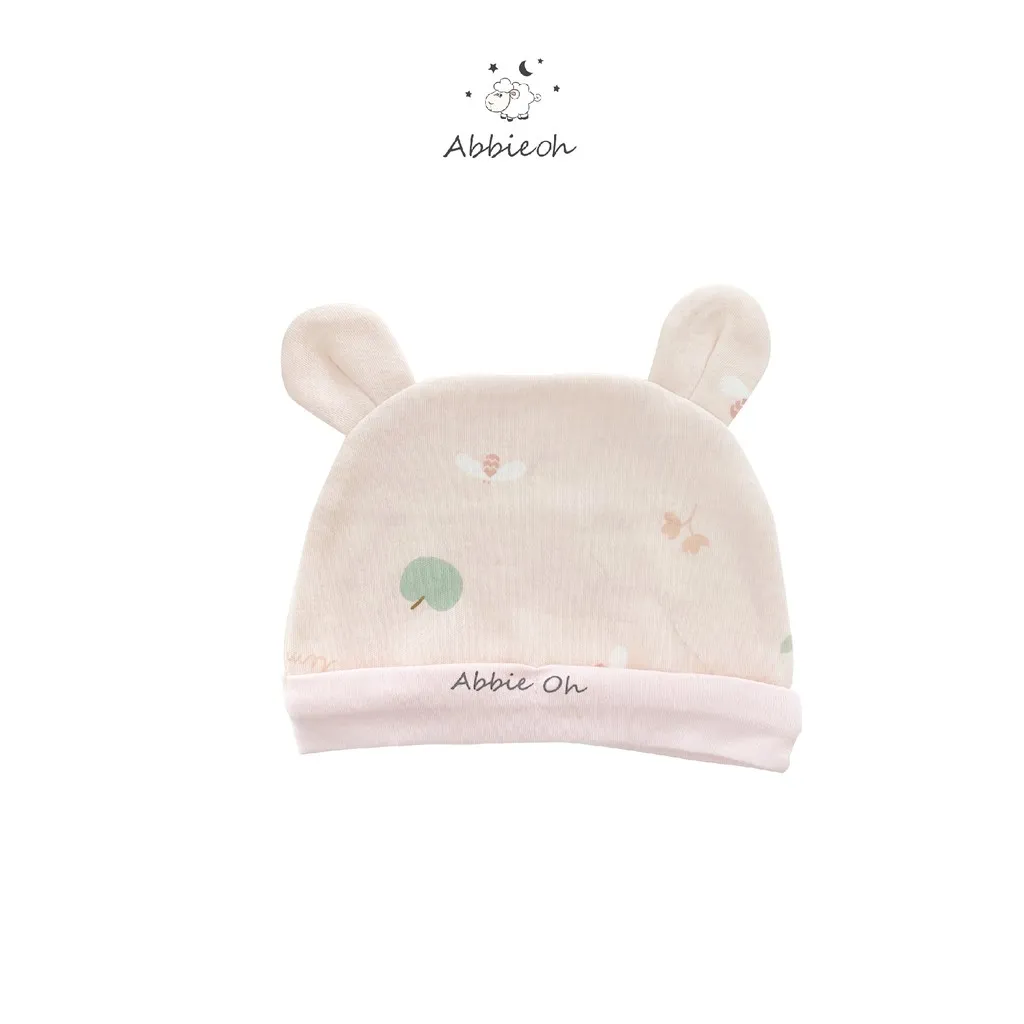 Ảnh Mũ Cotton AbbieOh Cho Bé Sơ Sinh Abbieoh MU020 2