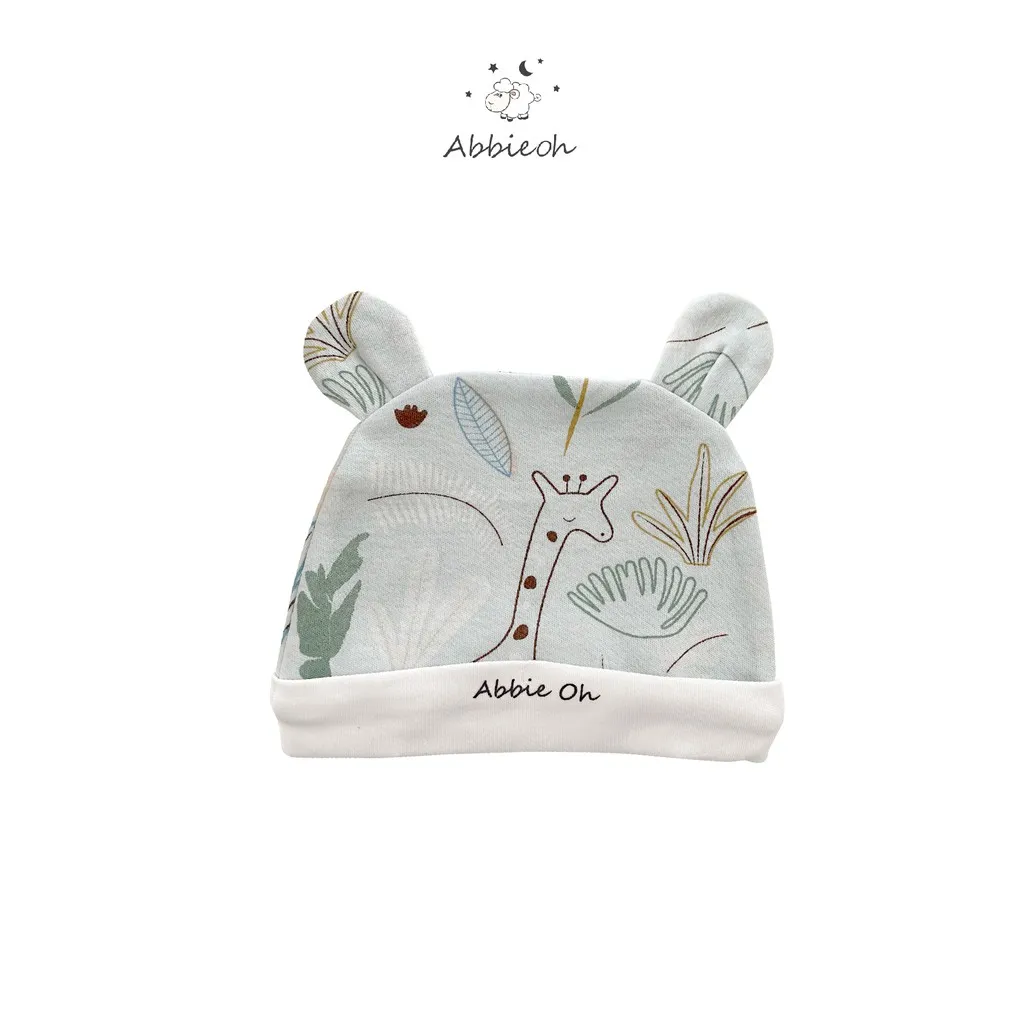 Ảnh Mũ Cotton AbbieOh Cho Bé Sơ Sinh Abbieoh MU020 3
