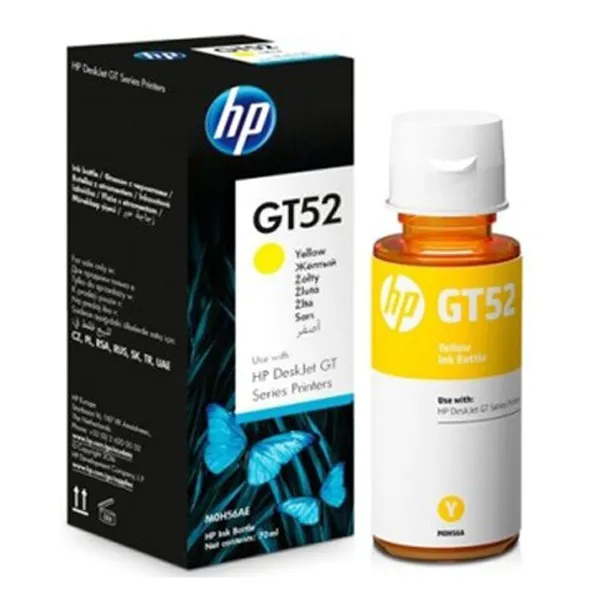 Ảnh Mực hộp máy in phun HP GT52 (M0H56AA) Yellow 1