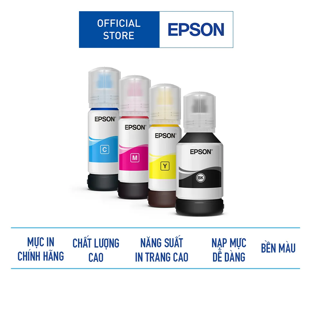 Ảnh Mực In Cao Cấp Epson 001 Dùng Cho Máy L4150/L4160/L6160/L6170/L6190/L4260/L4266/L6260/L6270/L6290/L14150 1