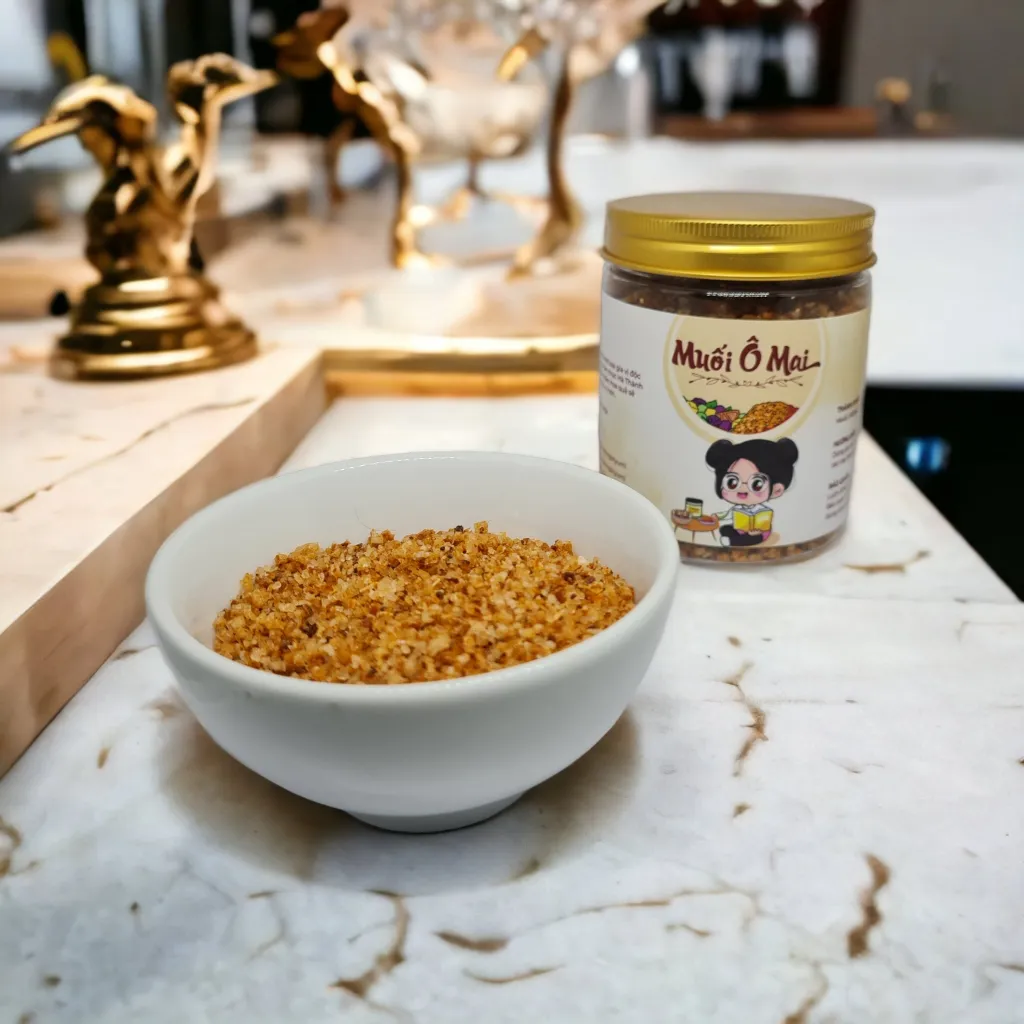 Ảnh Muối Ô mai Trạm ngọt Yumi hũ 250g chấm hoa quả thơm ngon đặc biệt chuẩn vệ sinh 1