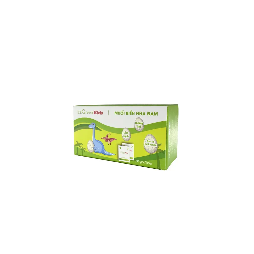 Ảnh Muối rửa mũi Dr.Green Kids | Hộp 30 gói | rửa mũi cho bé | Viêm mũi | Sổ mũi | Viêm mũi dị ứng 3