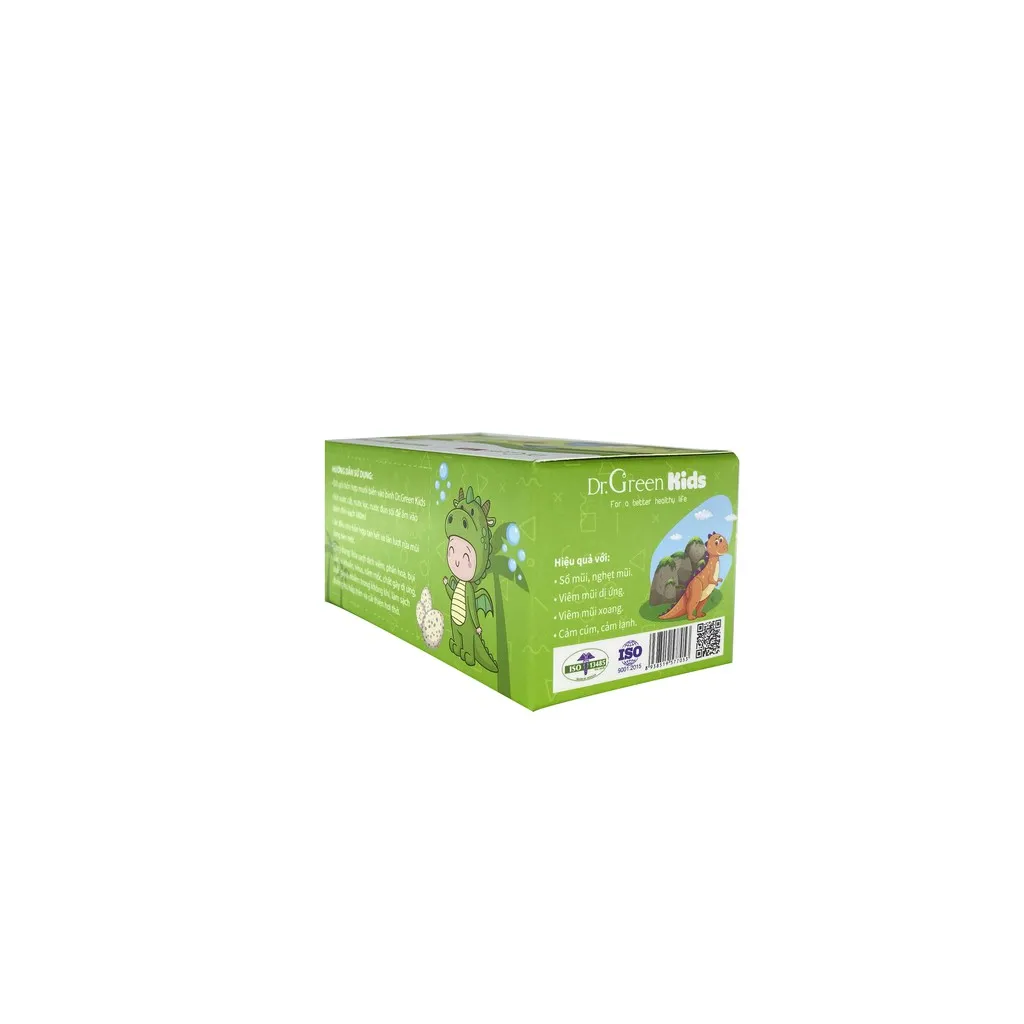 Ảnh Muối rửa mũi Dr.Green Kids | Hộp 30 gói | rửa mũi cho bé | Viêm mũi | Sổ mũi | Viêm mũi dị ứng 4