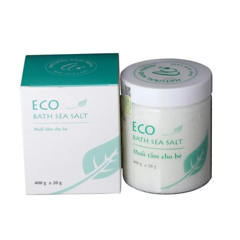 Ảnh Muối tắm bé HTX Sinh Dược 400g 2