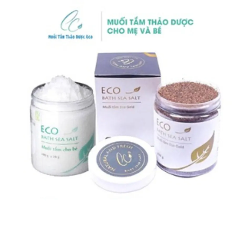Ảnh Muối tắm bé Sinh Dược Eco 400g 2