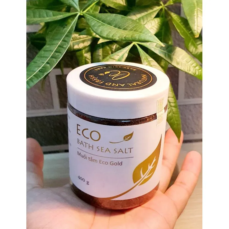 Ảnh Muối tắm bé Sinh Dược Gold 370g - 3 tặng 1 3