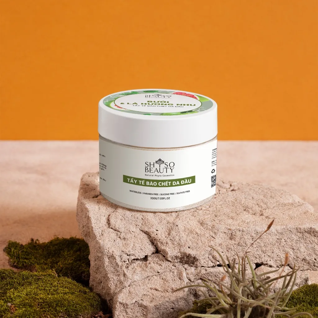 Ảnh Muối Tẩy Tế Bào Chết Da Đầu SHSO Beauty Sea Salt Treatment Hair Scalp Bưởi & Lá Hương Nhu Kích Thích Mọc Tóc - 200g 2