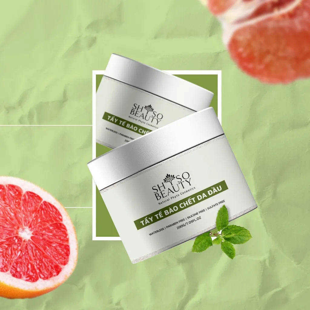 Ảnh Muối Tẩy Tế Bào Chết Da Đầu SHSO Beauty Sea Salt Treatment Hair Scalp Bưởi & Lá Hương Nhu Kích Thích Mọc Tóc - 200g 3