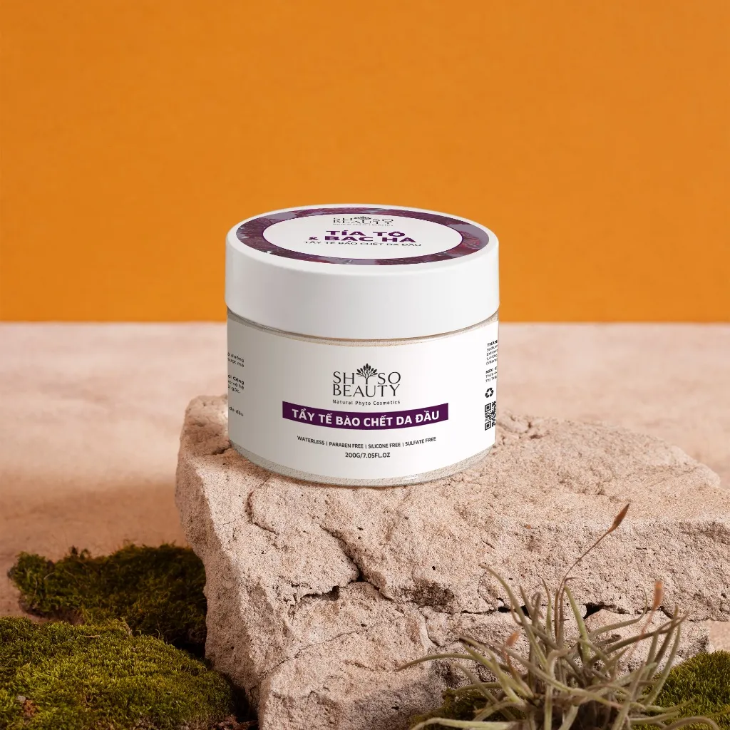 Ảnh Muối Tẩy Tế Bào Chết Da Đầu SHSO Beauty Sea Salt Treatment Hair Scalp Tía Tô & Bạc Hà Mát Lạnh, Kiểm Soát Dầu - 200 gram 4