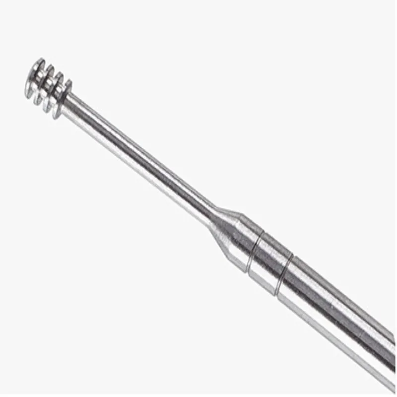 Ảnh Muỗng tai bằng thép không gỉ Bộ 6 món dụng cụ lấy tai cầm tay xoắn ốc 3