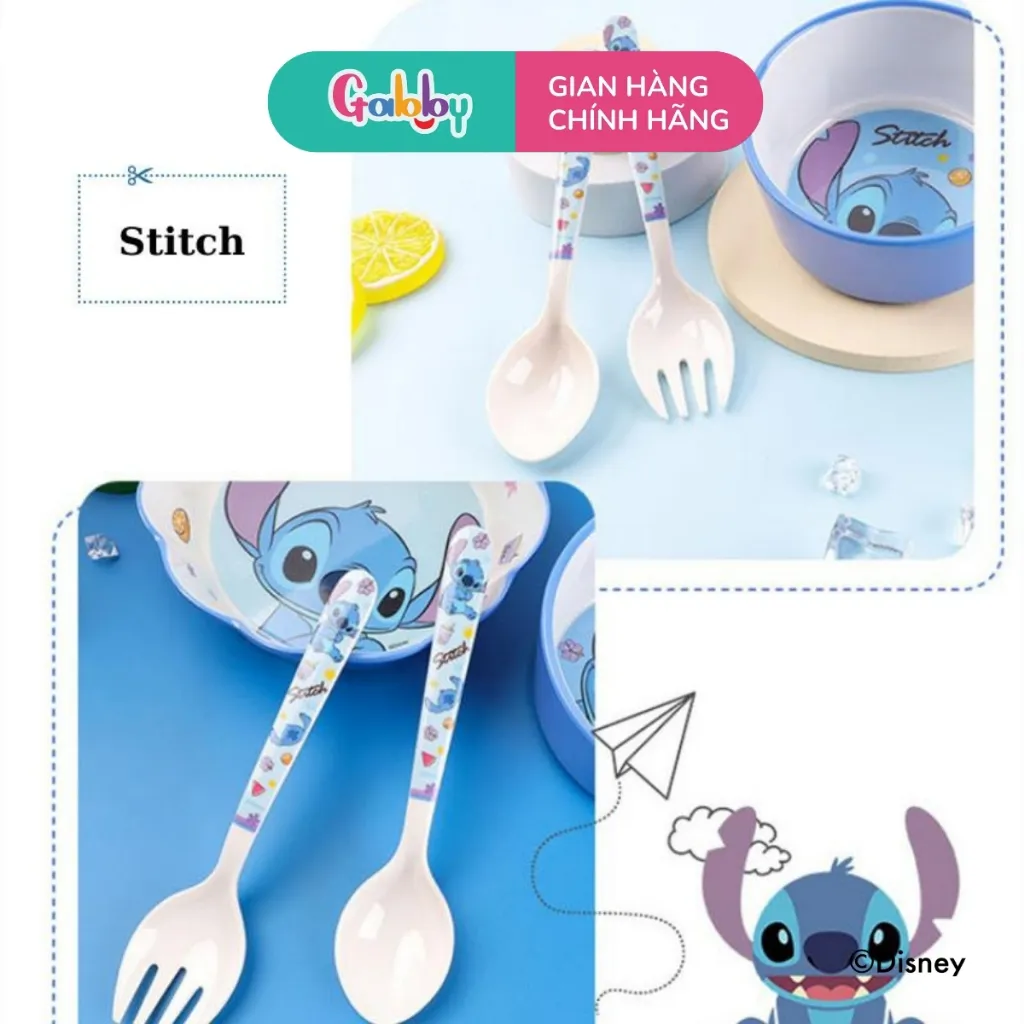 Ảnh Muỗng/Thìa Tròn, Muỗng Soup, Nĩa Ăn Dặm Nhựa Melamine Disney/Marvel Đáng Yêu Cho Bé 3