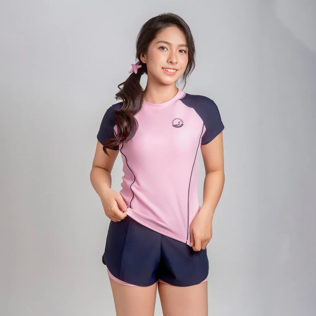 Ảnh Muse Binky Áo bơi nữ tay ngắn dáng babytee kín đáo SOBIE 1