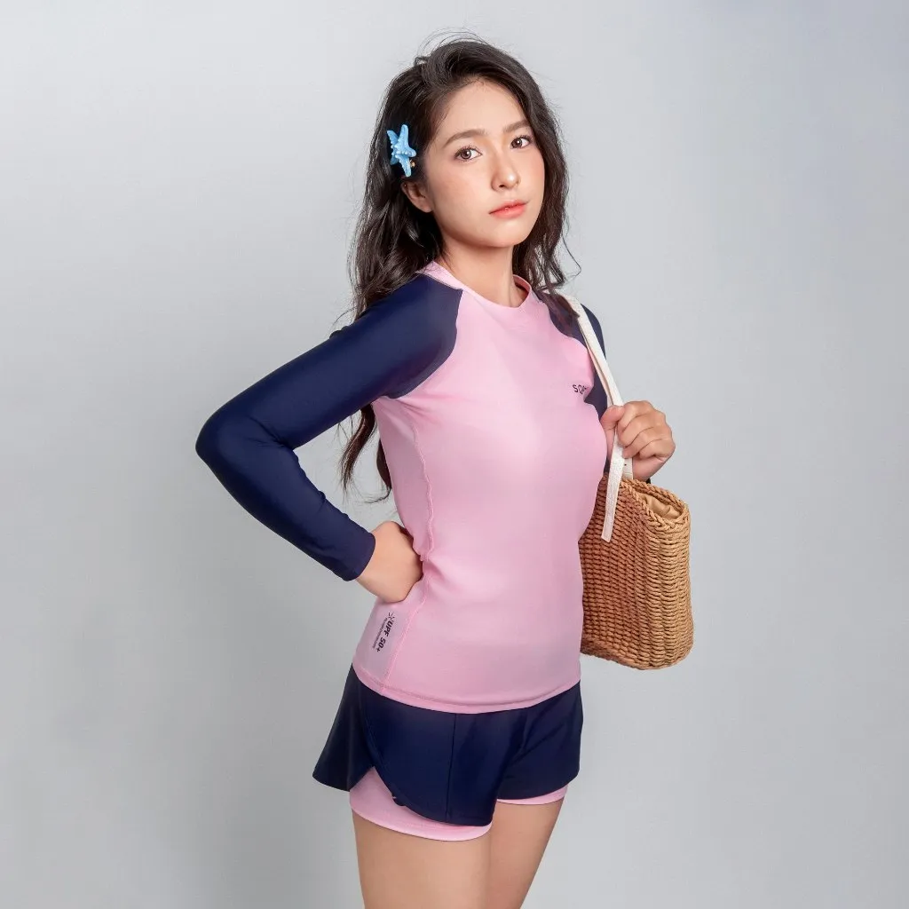 Ảnh Muse Una Áo bơi nữ tay dài chống nắng SOBIE 1